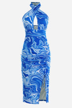 Load image into Gallery viewer, Halter Dress with Split
